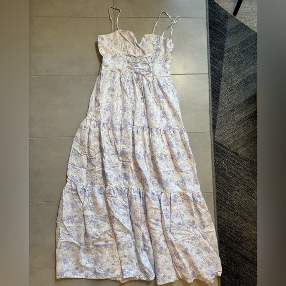 Francesca's Collections Floral Tiered Maxi Sundress NWT - Picture 9 of 11